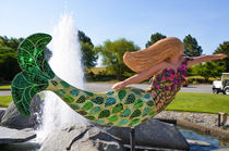 A mermaid in a norfolk botanical gardens 2 von lanjee chee