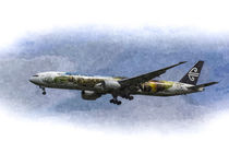 Air New Zealand Hobbit Boeing 777 Art von David Pyatt