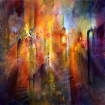 Es wird Licht in den Gassen - Variation 1 von Annette Schmucker