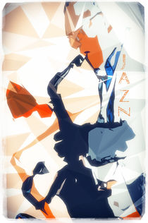 Jazz Sax Poster von cinema4design