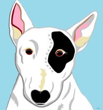 BULL TERRIER von eloiseart