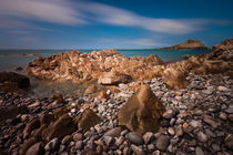 Worm's head on the Gower peninsular by Leighton Collins