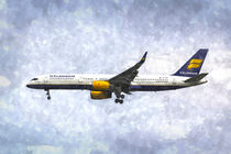 Icelandair Boeing 757 Art by David Pyatt