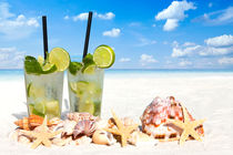 Mochito Cocktails am Strand – Mochito Cocktails on the beach 2 von Thomas Klee