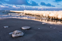 Ostseeküste im Winter von Rico Ködder