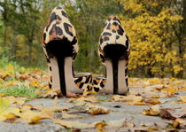 Leopardenhighheels  von Gisela Peter