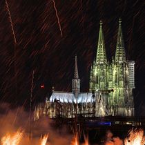 Kölner Lichter by Ivonne Wentzler