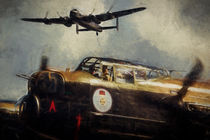 Avro Lancasters by Sam Smith