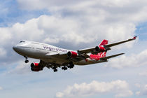 Virgin Atlantic Boeing 747 by David Pyatt