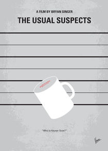 No095 My The usual suspects minimal movie poster von chungkong