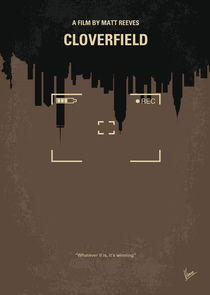 No203 My Cloverfield minimal movie poster by chungkong