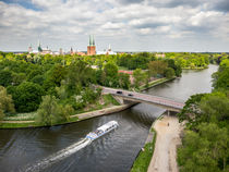 Schöne Aussicht von flylens