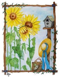 Sunflower Garden by Sandra Gale
