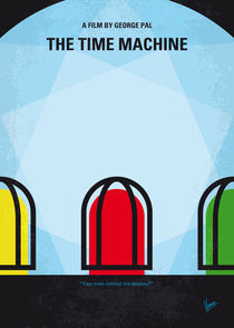 No489 My The Time Machine minimal movie poster von chungkong