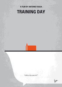 No497 My Training Day minimal movie poster by chungkong