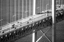 Brückenleben in schwarz-weiß von flylens