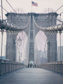 Brooklyn Bridge New York by Alexander Stein