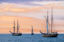 Segelschiffe auf der Hanse Sail by Rico Ködder