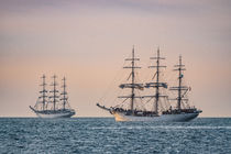 Segelschiffe auf der Hanse Sail von Rico Ködder