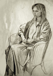 Woman in Chair von Peter Madren