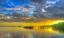 Summer Sunrise In The Florida Keys  by Dean Perrus