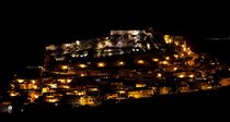 Castelsardo by night von Bruno Schmidiger