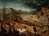 Die Rückkehr der Herde  by Pieter Brueghel the Elder