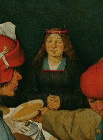 Bauernhochzeit  von Pieter Brueghel the Elder