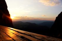 Sunset in the Dolomites by Philipp Tillmann