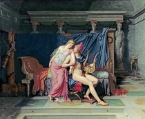Paris und Helena  von Jacques Louis David