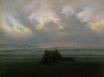 Nebelschwaden by Caspar David Friedrich