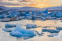 Jökulsárlón Glacier Lagoon von Christine Büchler