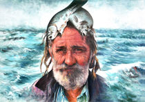 Menschen Malerei - Fisherman’s Proud by Geert Bordich