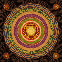 Mandala Embrace by Peter  Awax