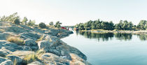 Evening at the lake by Ruby Lindholm