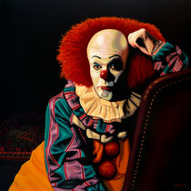 Pennywise painting von Paul Meijering