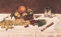 Stillleben: Früchte auf einem Tisch by Edouard Manet