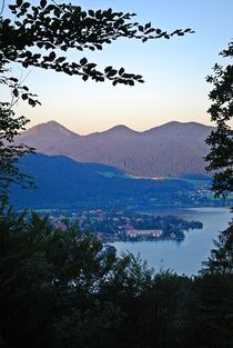 Rottach-Egern am Tegernsee kurz nach Sonnenaufgang... 3 by loewenherz-artwork