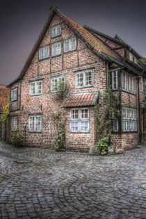 altstadt im regen von Manfred Hartmann