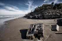Ruins at the beach Aguas Dulces von Diana C. Bernardi