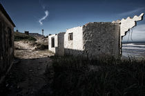 Ruins on the beach in wintertime Aguas Dulces by Diana C. Bernardi