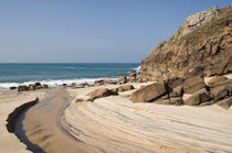 Portheras beach in NW Cornwall by Pete Hemington