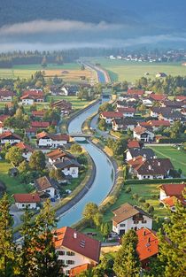 Wallgau im ersten Morgenlicht... 2 von loewenherz-artwork