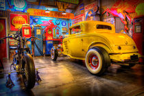 Hot Rod Garage 2 by Stuart Row
