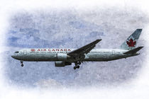 Air Canada Boeing 777 Art von David Pyatt
