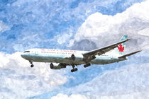 Air Canada Boeing 777 Art von David Pyatt