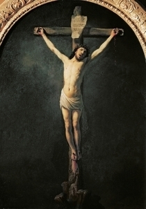 Christus am Kreuz  von Rembrandt Harmenszoon van Rijn