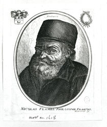 Nicolas Flamel  by Rembrandt Harmenszoon van Rijn