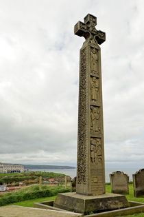 Caedmon's Cross, Whitby by Rod Johnson