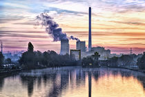 Sonnenaufgang am Rhein Herne Kanal von Jake Playmo